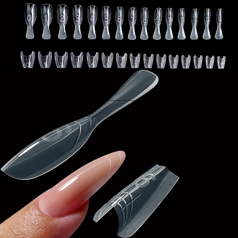 Nail Art Vintage - 240 Pieces of Dual-Form Nail Forms