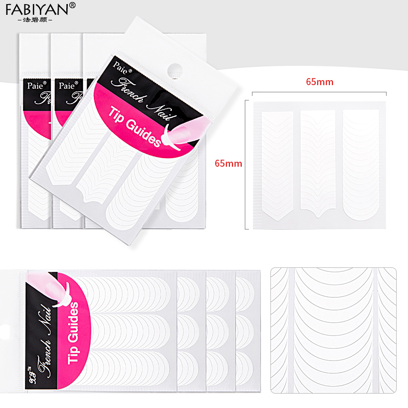 Lot 10 Packs Form Guide Sticke - Nail Art Xl ulasan dan harga