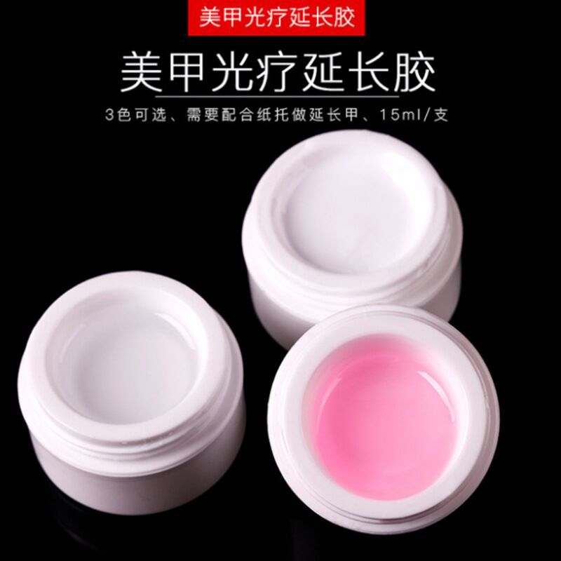 1PC X Pink White Clear Transpa - Nail Art Xl ulasan dan harga