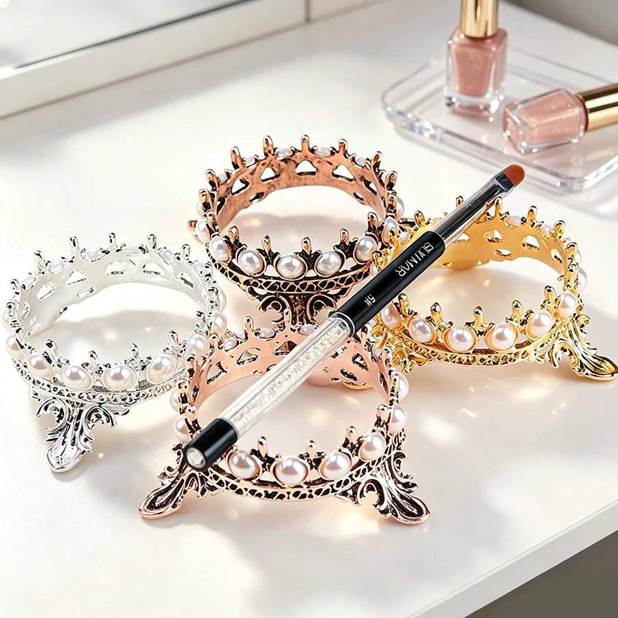 Vintage Style Crown Simulated  - Nail Art Vintage ulasan dan harga