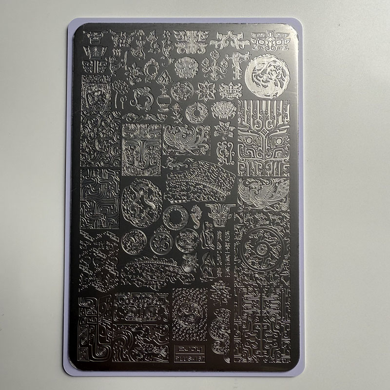XMQ NAIL ART STAMPING PLATES B - Nail Art Vintage ulasan dan harga