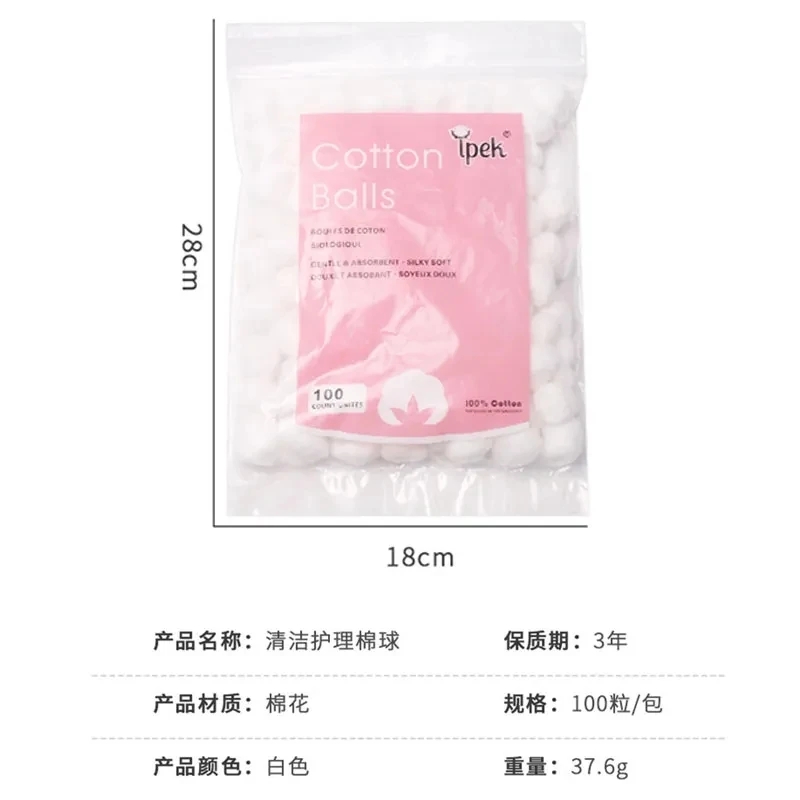 100PCS Nail Art Cotton Balls N - Nail Art Ideas ulasan dan harga