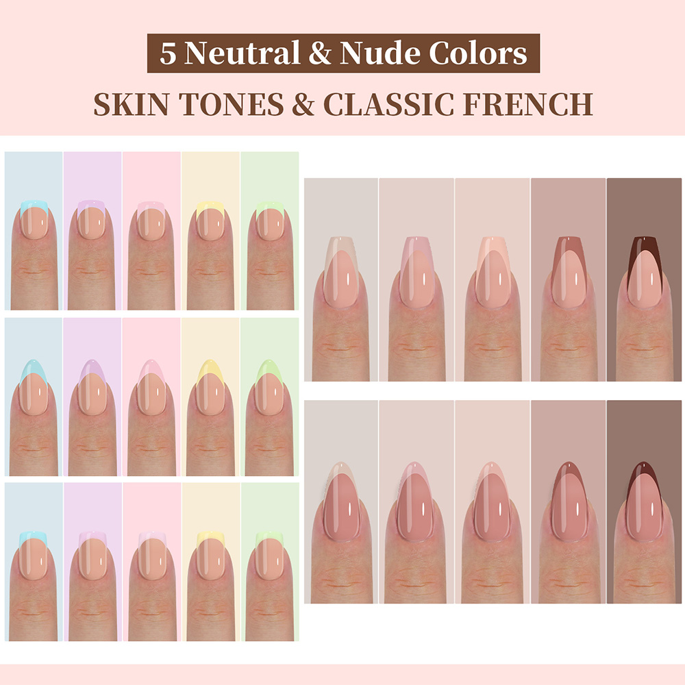 150pcs/box French Fake Nail Me - Nail Art Xl ulasan dan harga