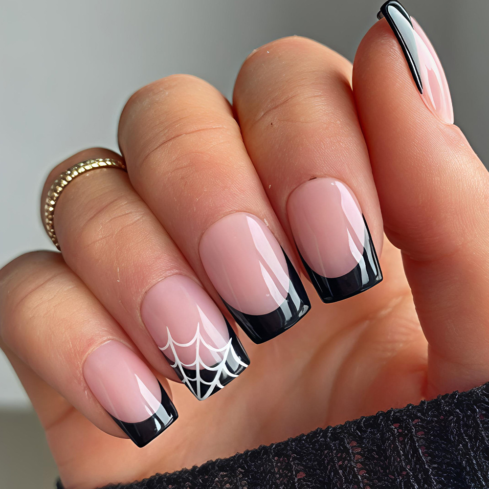 24Pcs Halloween Press On Nails - Nail Art Press On ulasan dan harga