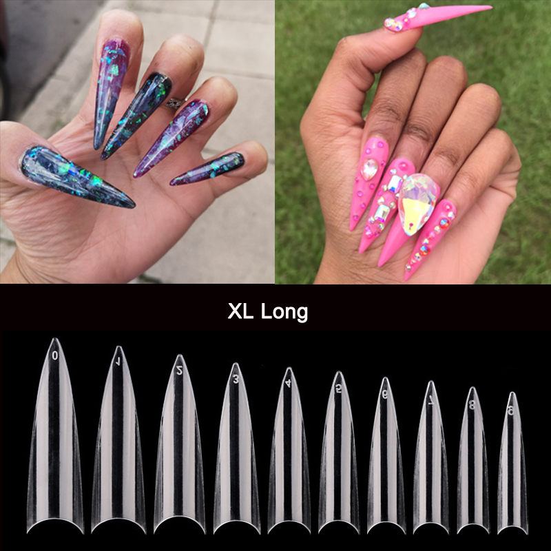 500/600 Pcs/Bag Professional X - Nail Art Xl ulasan dan harga