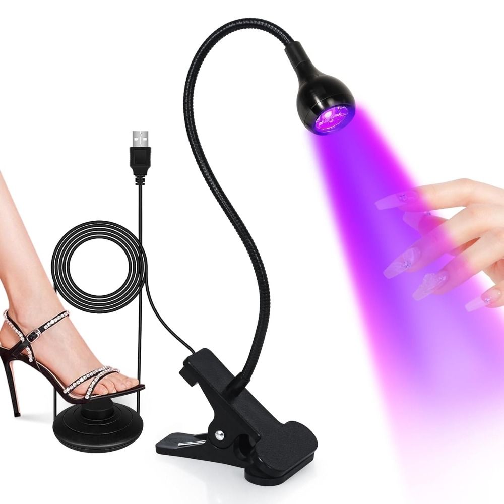 5W/3W UV Led Nail Lamp Foot Pe - Nail Art Ideas ulasan dan harga