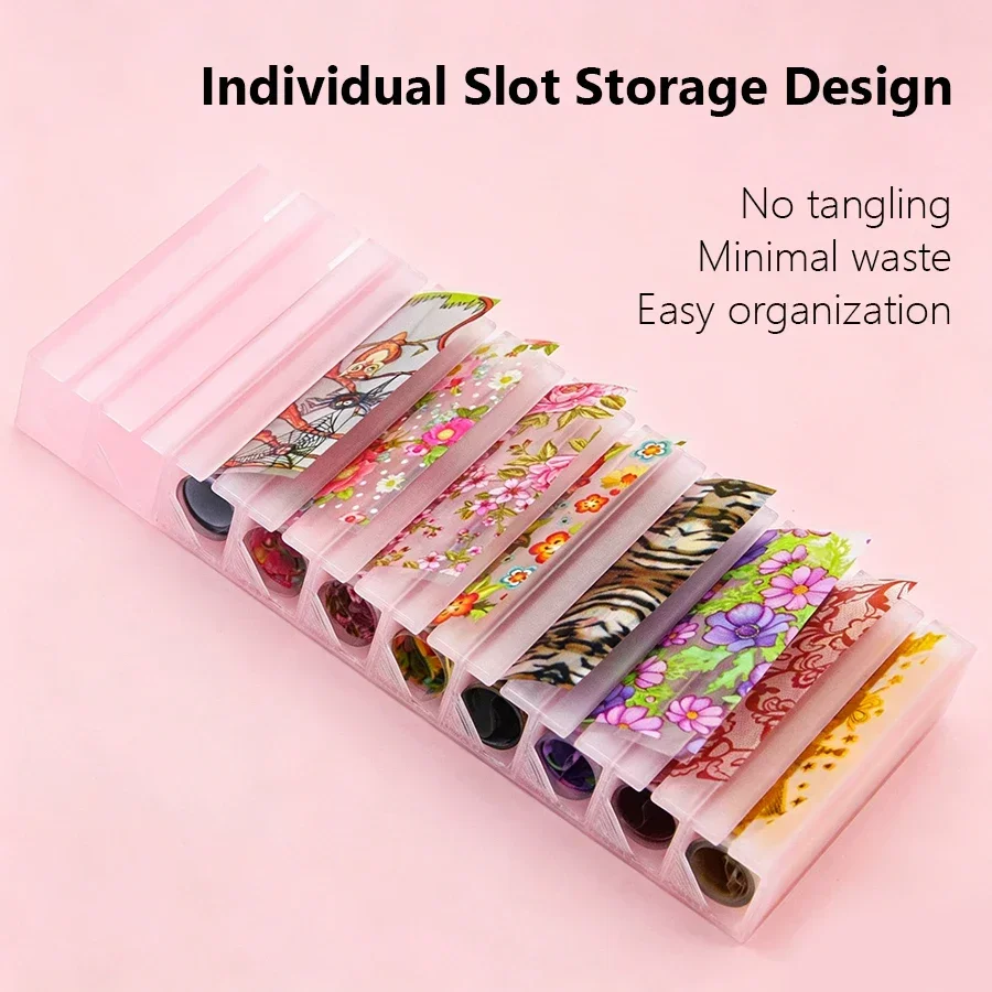 Portable 10-Grid Nail Starry F - Nail Art Simple ulasan dan harga