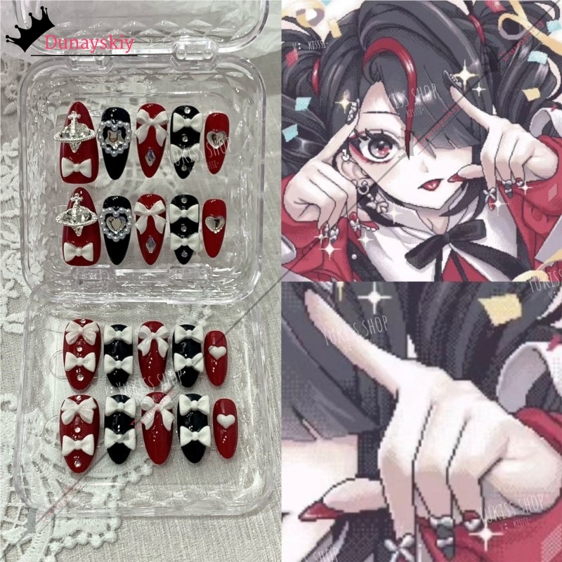 YiNuo*/Needy Girl Overdose Jir - Nail Art Press On ulasan dan harga