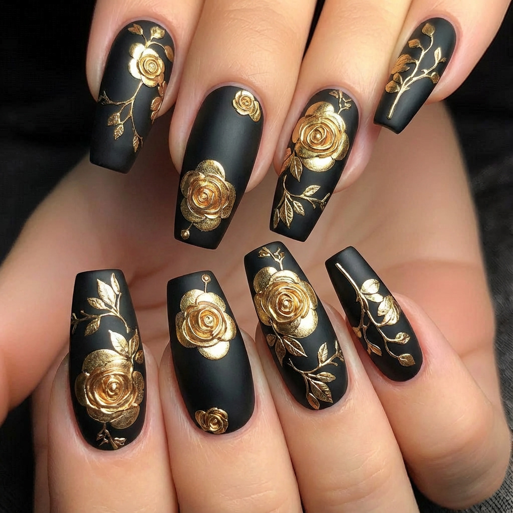 3D fake nails for women girls  - Nail Art Press On ulasan dan harga