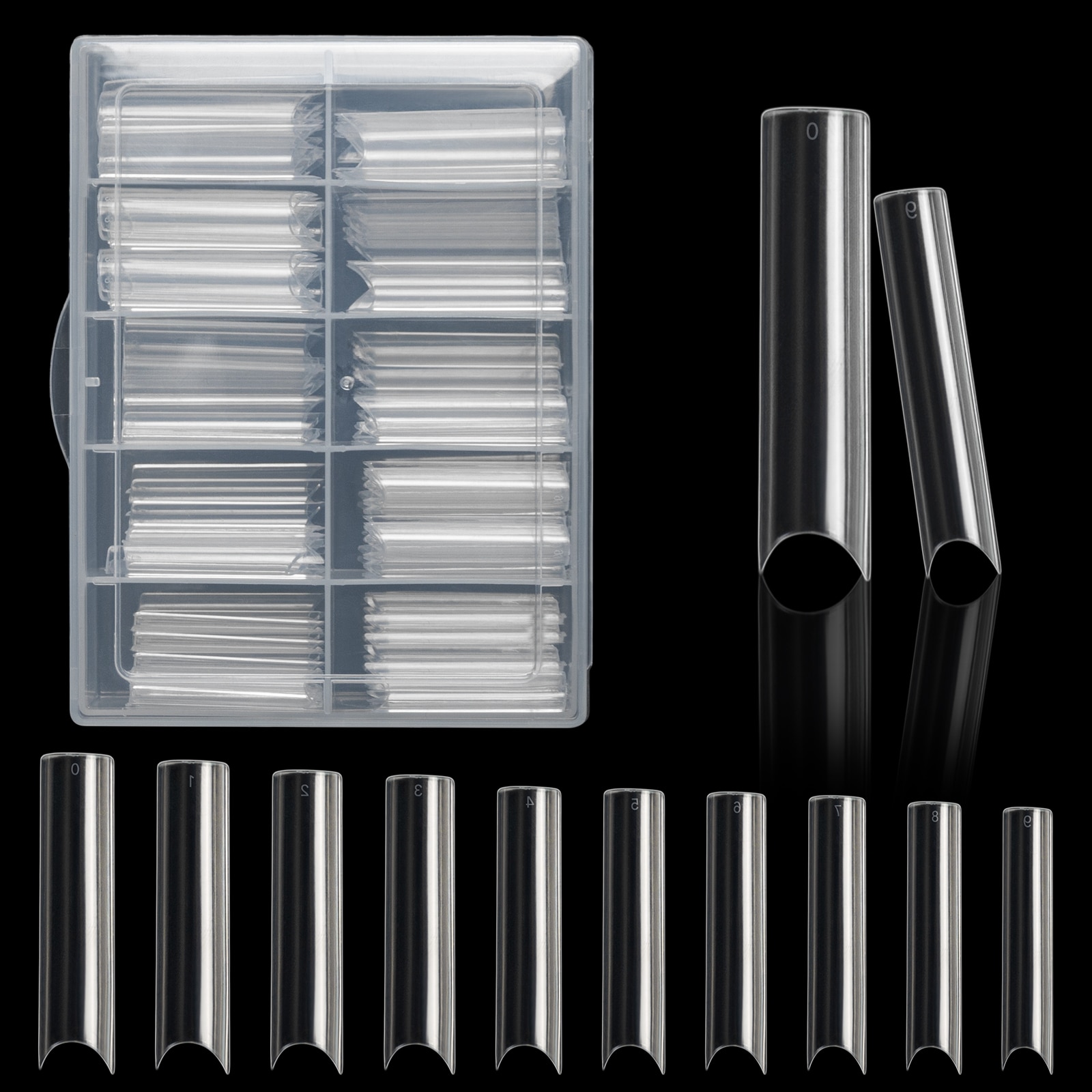 100pcs/Box XXL Extra Straight  - Nail Art Xl ulasan dan harga