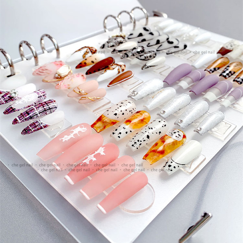 Nail Tips Art Display Storage  - Nail Art Pinterest ulasan dan harga