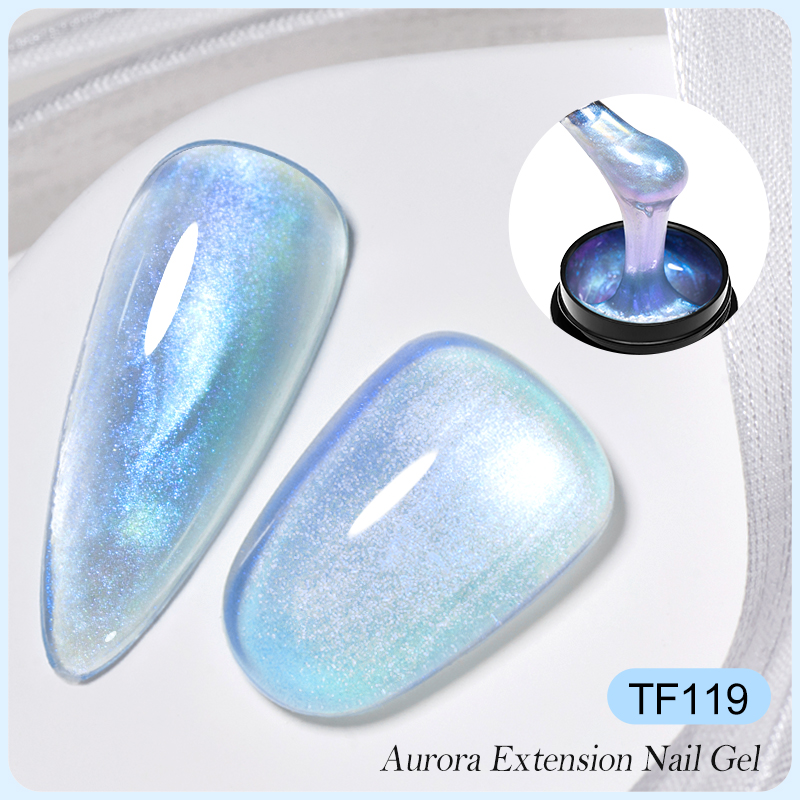 6Pcs/Set Aurora Extension Nail - Nail Art Ombre Pink ulasan dan harga