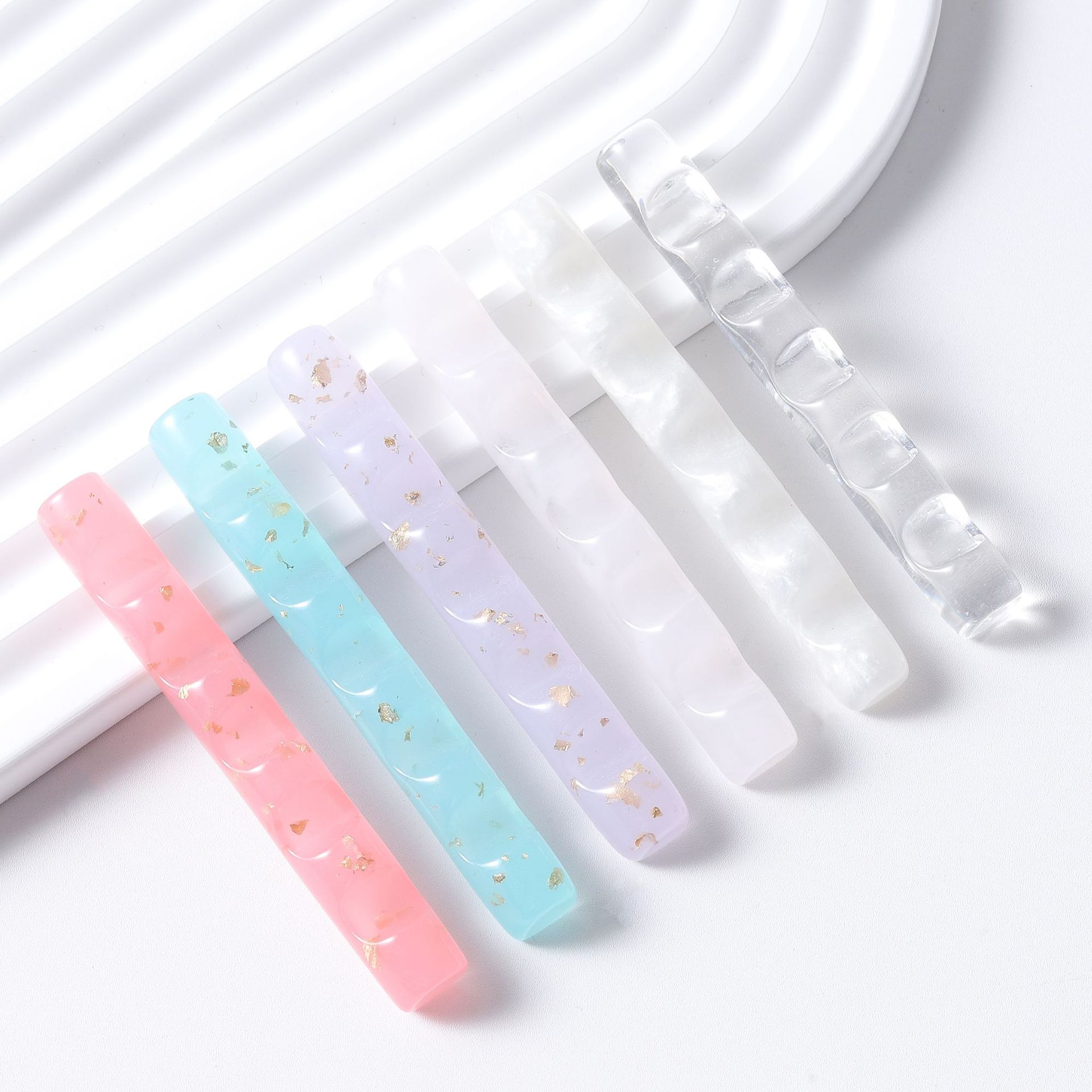 5 Grid Nail Brush Holder Stand - Nail Art Simple ulasan dan harga