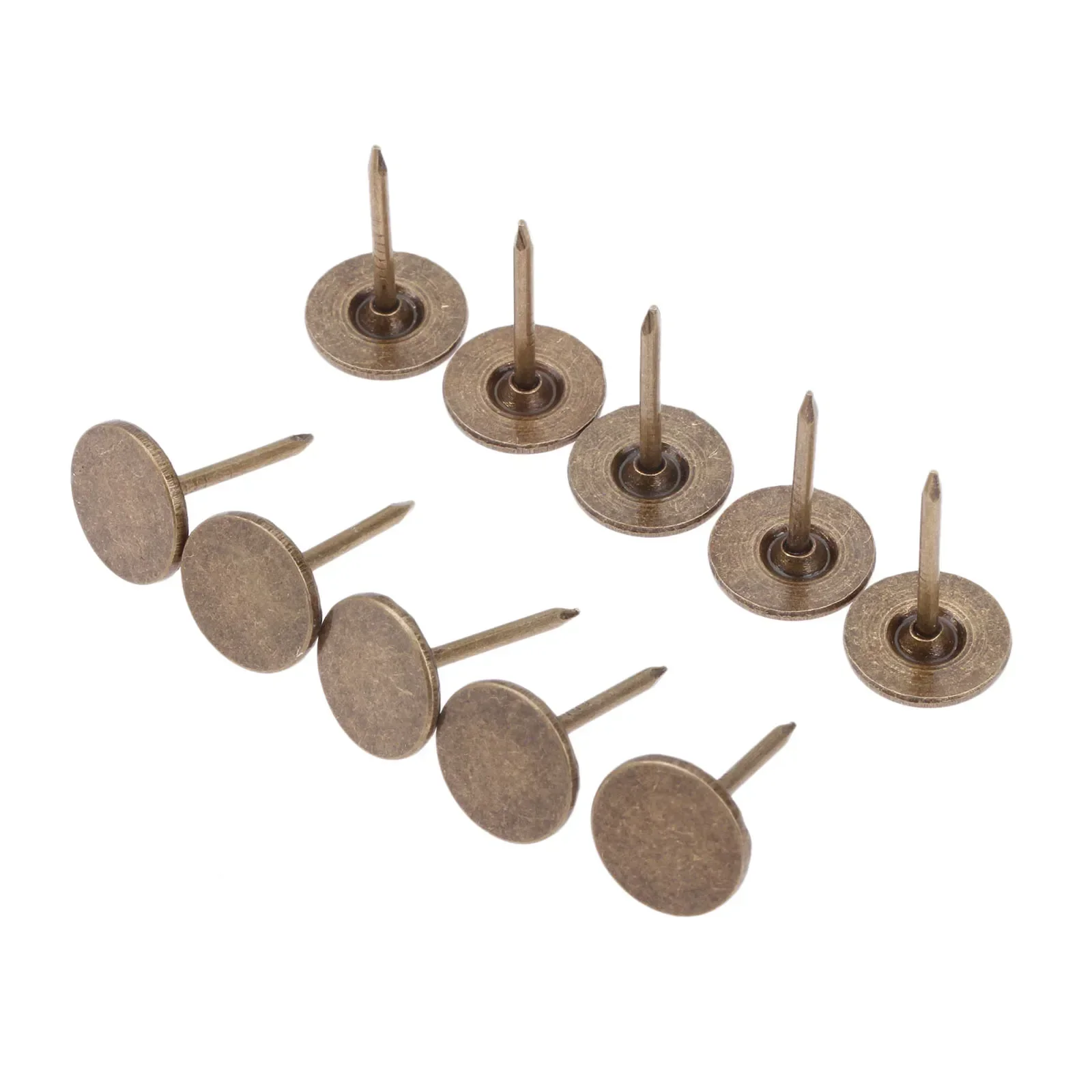 100Pcs Iron 11*17mm Antique Br - Nail Art Vintage ulasan dan harga