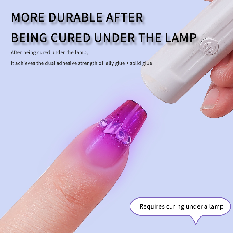 Double Sided Glue Nail Sticker - Nail Adhesive Tab ulasan dan harga