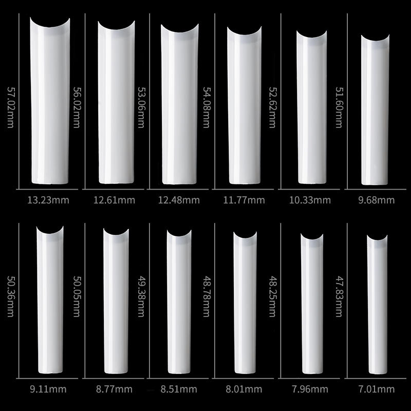 500 Pcs Long Square No C Curve - Nail Art Xl ulasan dan harga