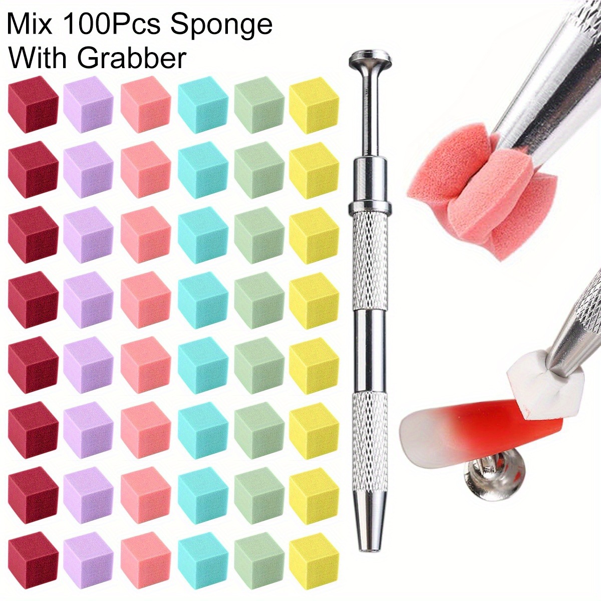 1/50/100Pcs Square Nail Art Sp - Nail Gel Polish Set ulasan dan harga