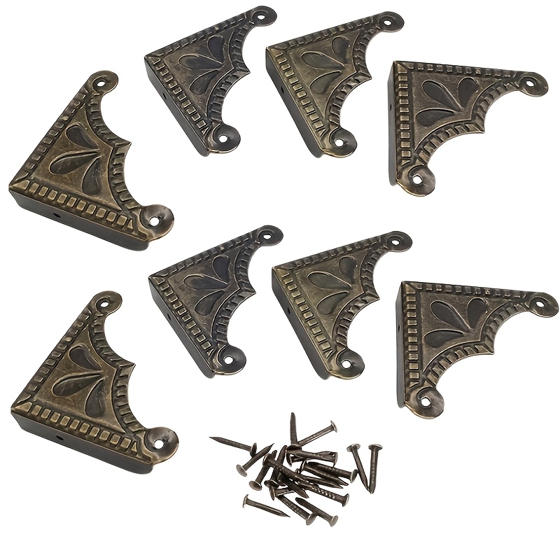 8Pcs Furniture Fittings Antiqu - Nail Art Vintage ulasan dan harga