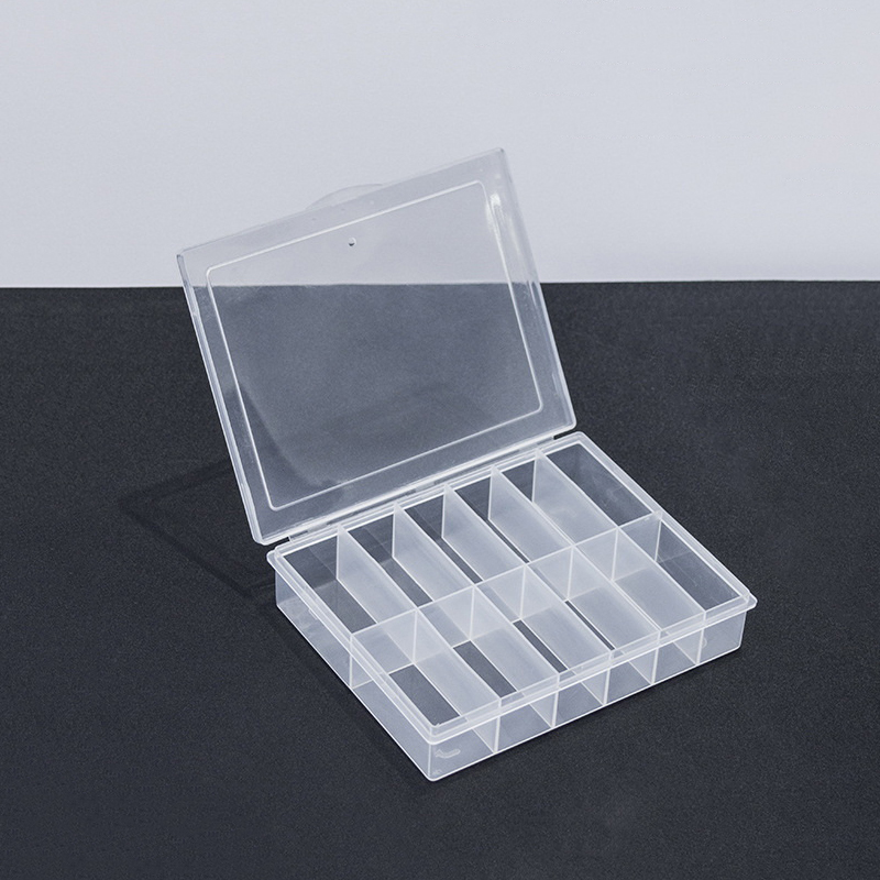 1pcs 12 Grids Transparent Empt - Nail Art Simple ulasan dan harga