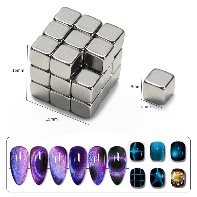 Multi Style Cat Eye Nail Magne - Nail Gel Polish Set ulasan dan harga