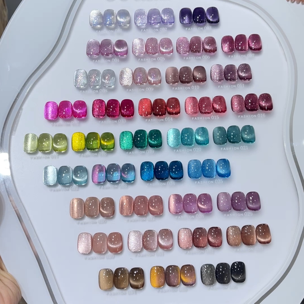 2026 U Omeei 36 Colors Cat Eye - Nail Gel Polish Set ulasan dan harga