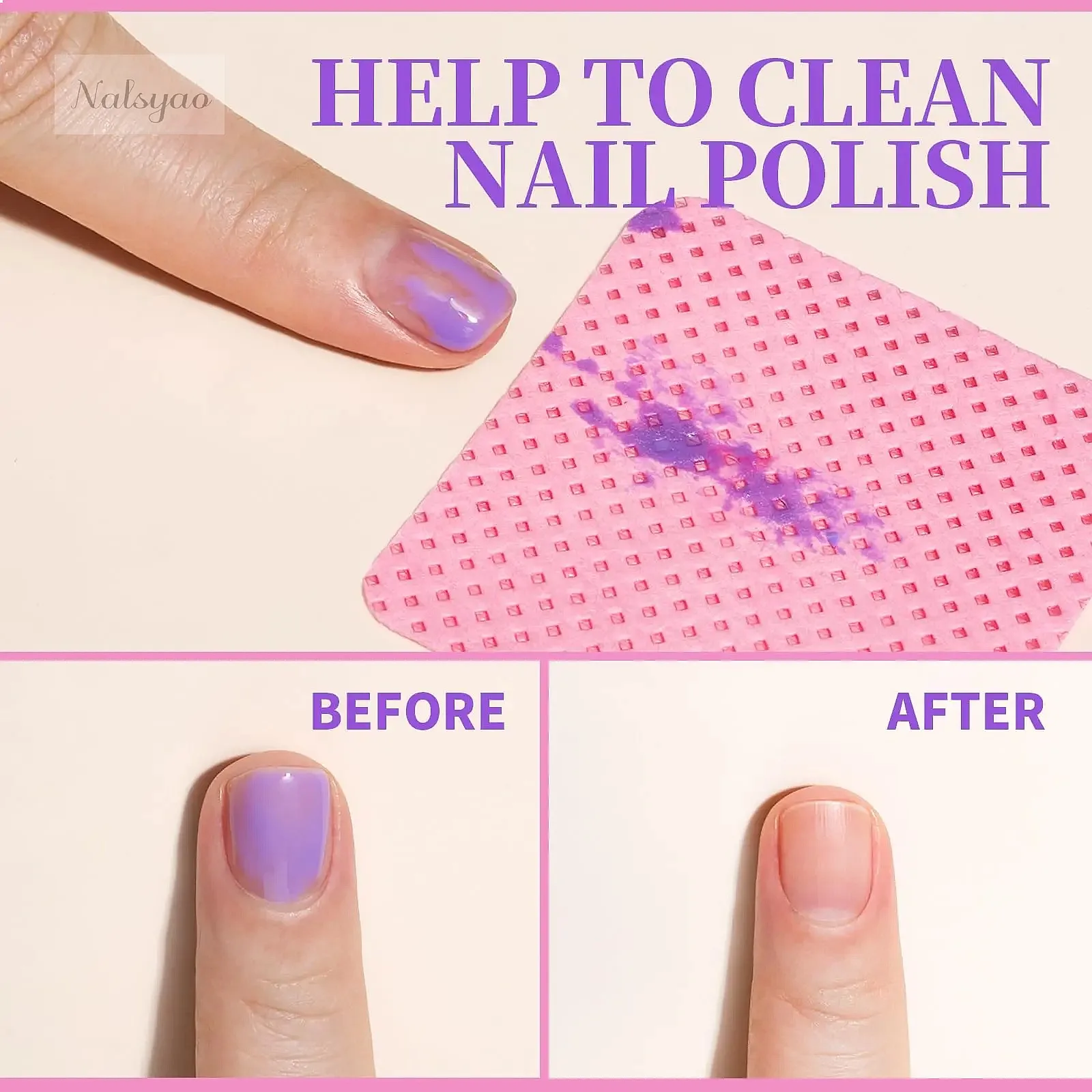 200Pcs Lint Free Nail Cleaning - Nail Art Ideas ulasan dan harga