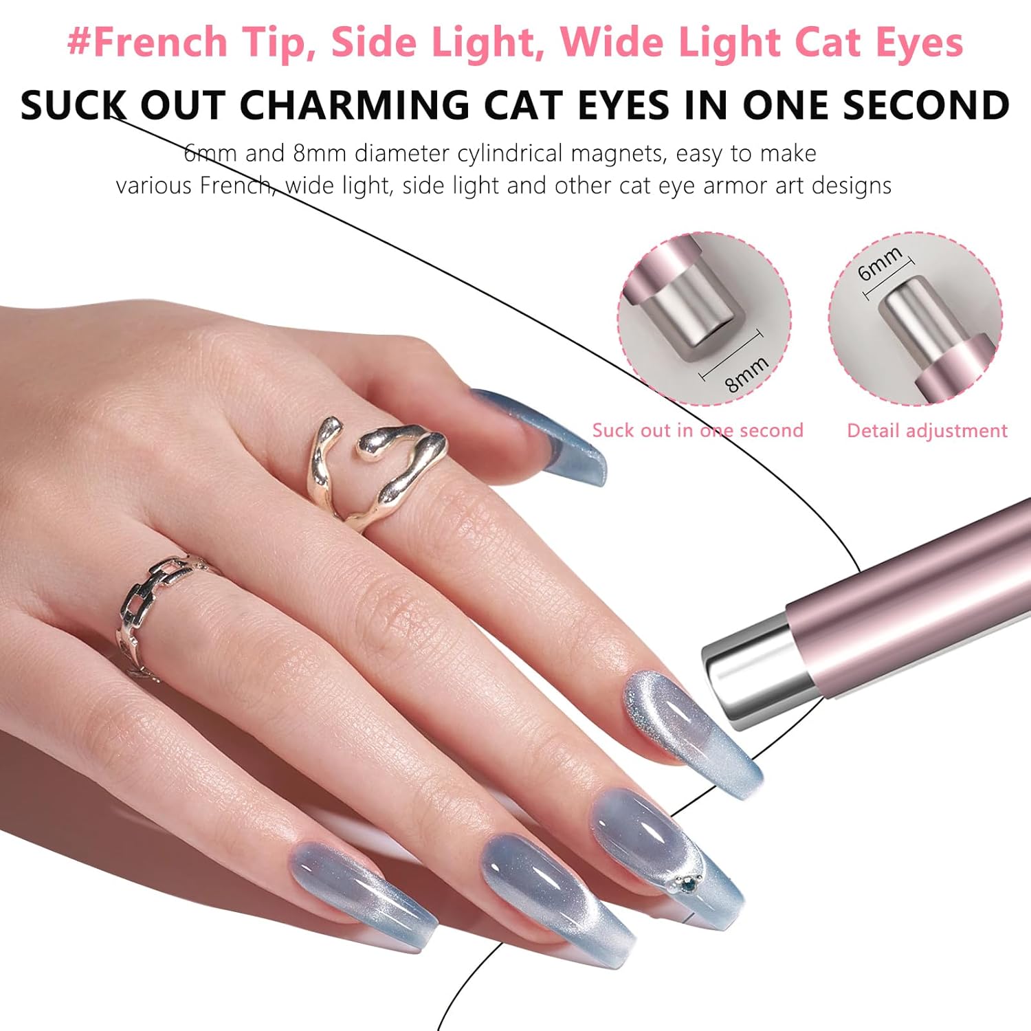Cat Eye Magnetic Ball With Nai - Nail Gel Polish Set ulasan dan harga