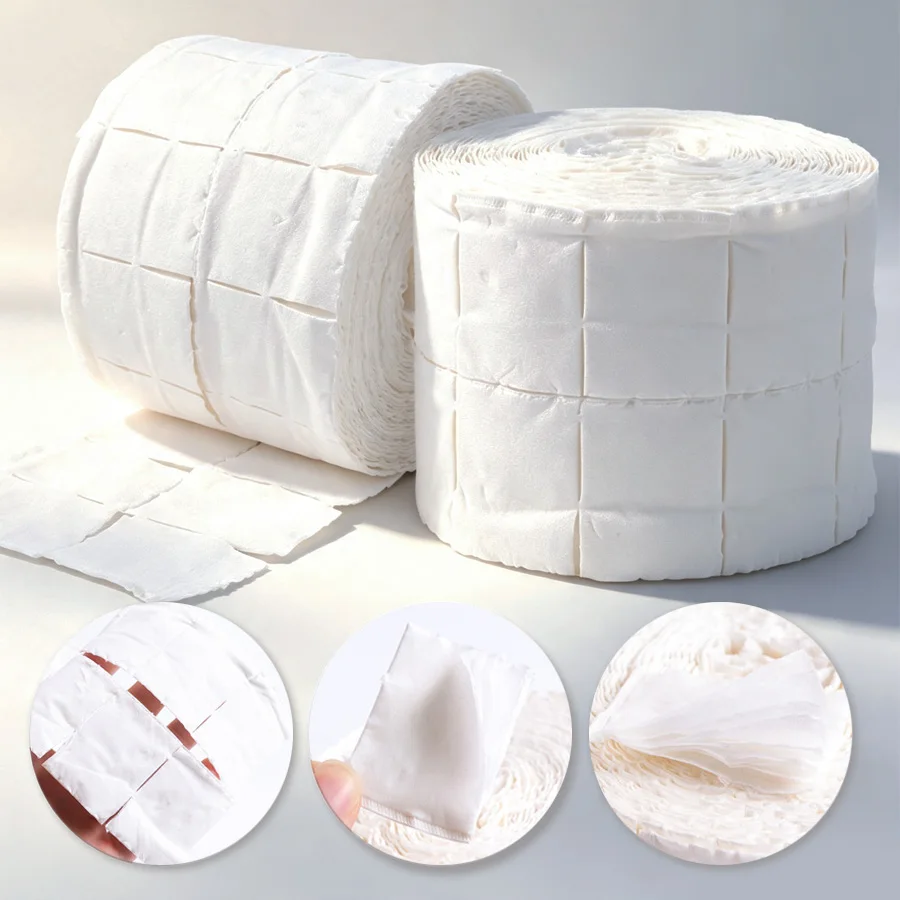 300/500Pcs Roll Lint Free Cott - Nail Art Ideas ulasan dan harga