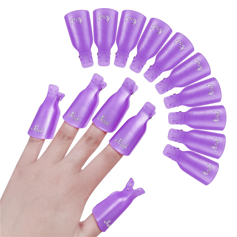 10Pcs Plastic Acrylic Nail Art - Nail Art Ideas ulasan dan harga