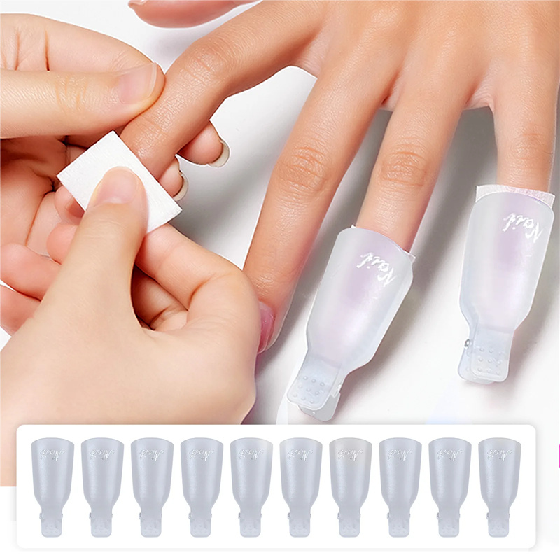 10Pcs Plastic Acrylic Nail Art - Nail Art Ideas ulasan dan harga