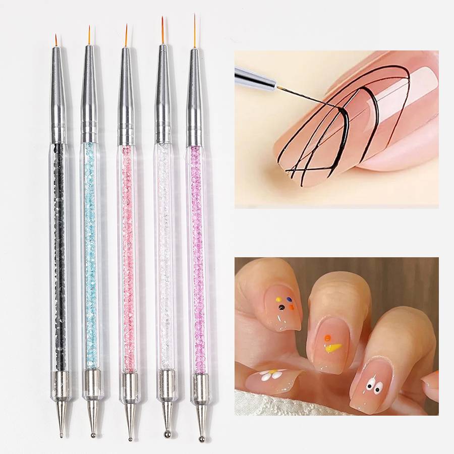 Dual-ended Acrylic Nail Art Br - Nail Gel Polish Set ulasan dan harga