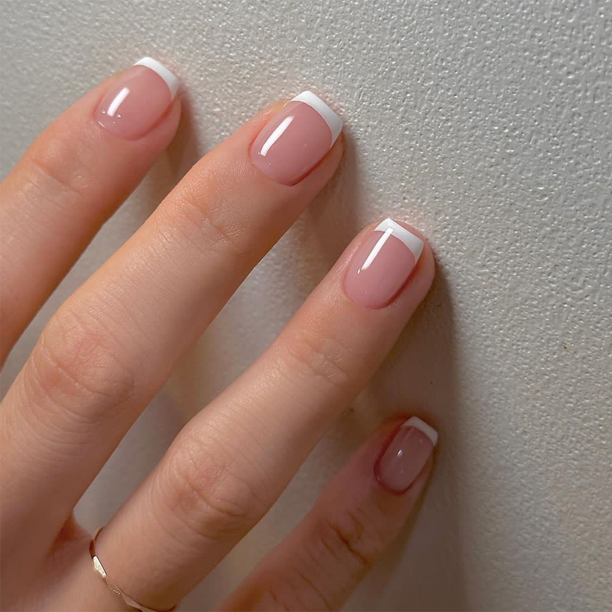 24ps/set Short Fake Nails for  - Nail Art Press On ulasan dan harga