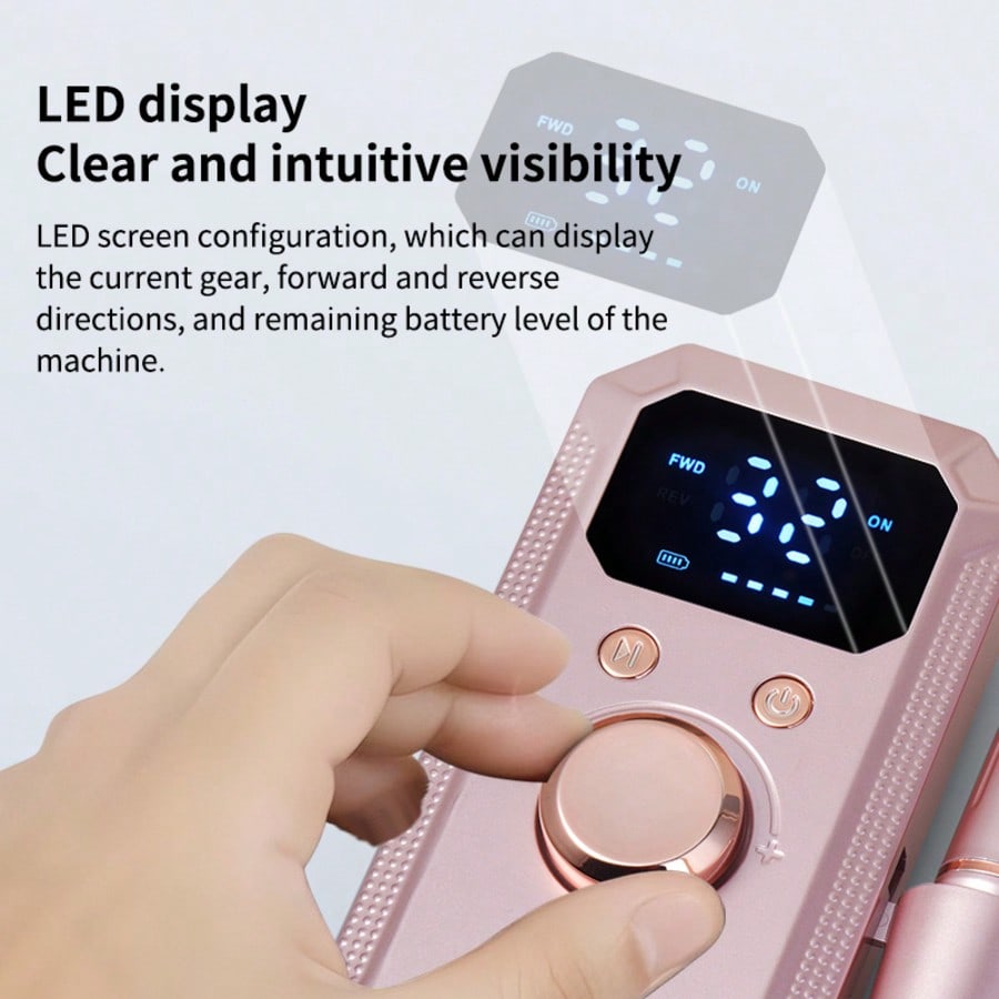20,000RPM Rechargeable Electri - Nail Gel Polish Set ulasan dan harga
