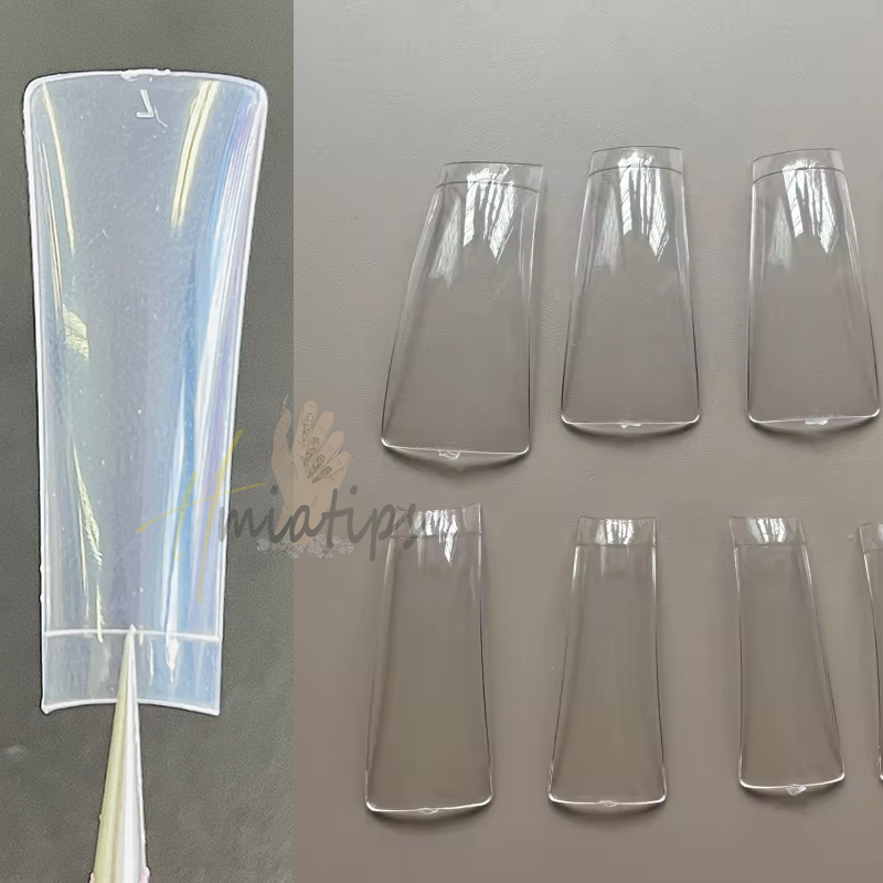 550 Pcs XL Duck Half Cover Tip - Nail Art Xl ulasan dan harga