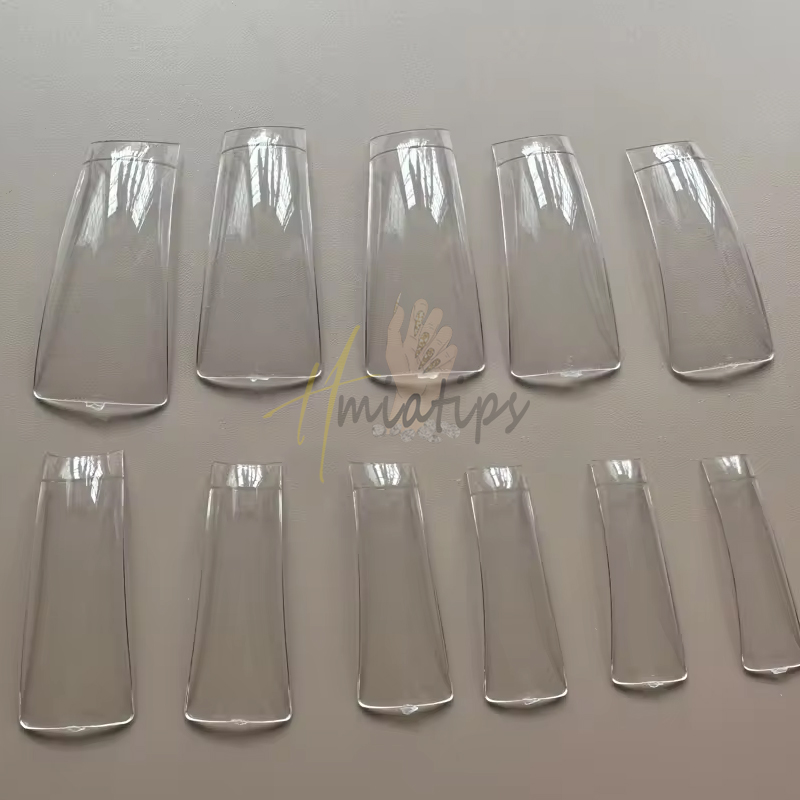 550 Pcs XL Duck Half Cover Tip - Nail Art Xl ulasan dan harga