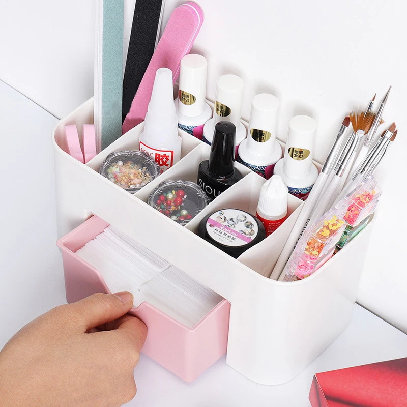 Nail Art Organizer Desktop Dra - Nail Art Simple ulasan dan harga
