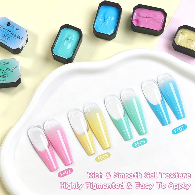 UR SUGAR Pink Pat Painting Gel - Nail Art Ombre Pink ulasan dan harga