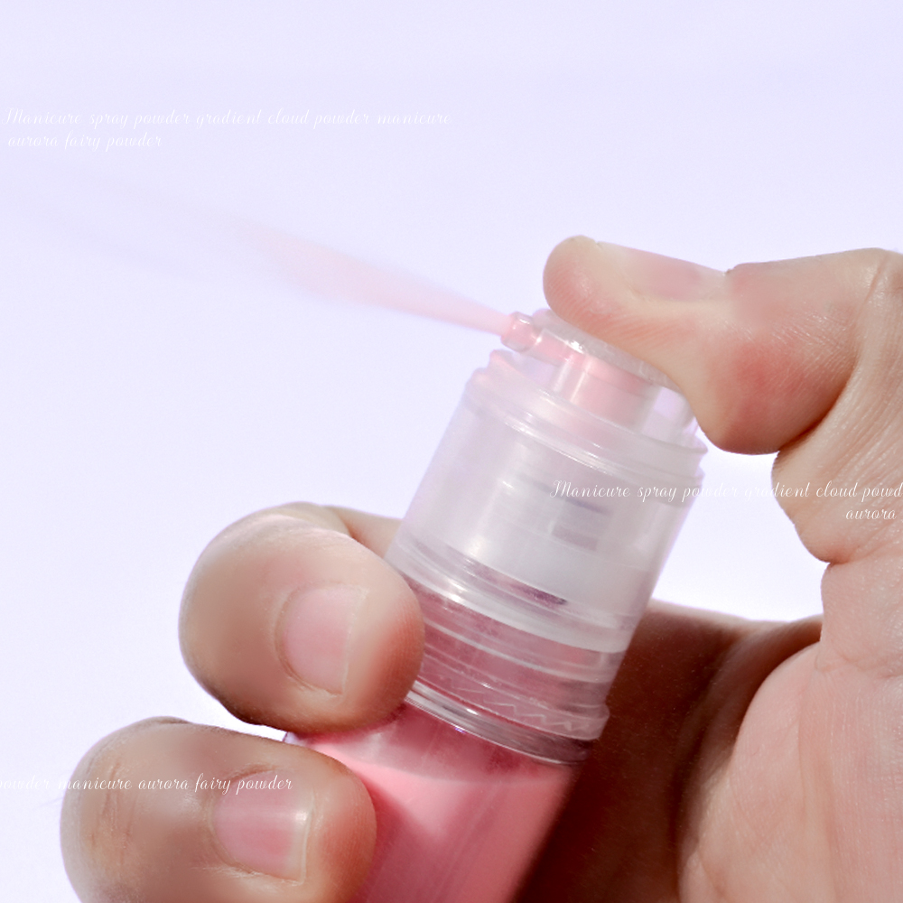 10g/Bottle Neon Pink Ombre Pow - Nail Art Ombre Pink ulasan dan harga